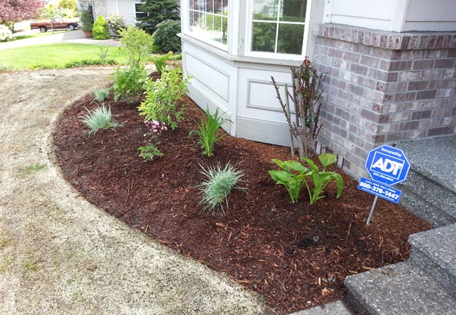 Seasonal mulching and garden care
